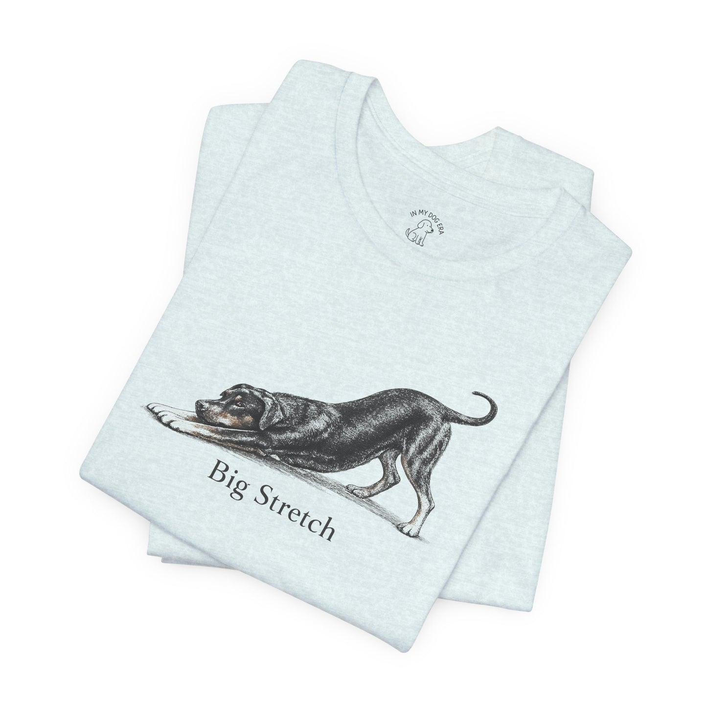 Big Stretch Doberman (Natural Ears & Tail) T-Shirt