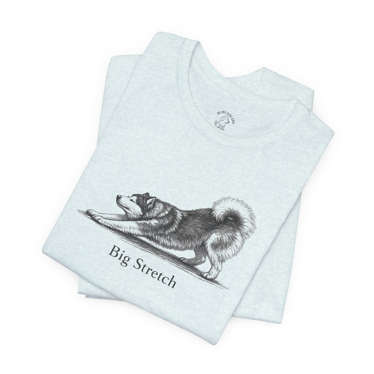 Big Stretch Alaskan Malamute T-Shirt