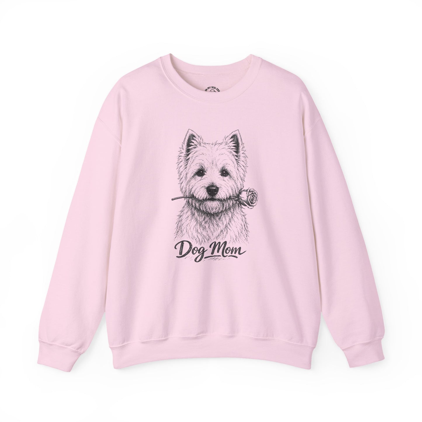 West Highland Terrier Dog Mom Sweatshirt (Rose Collection)