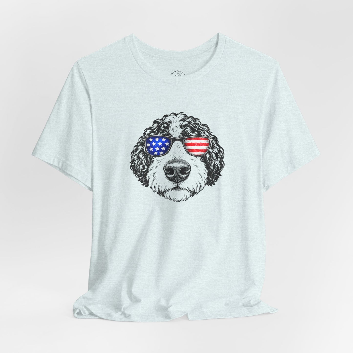 Red, White & BOOP Aussiedoodle T-Shirt