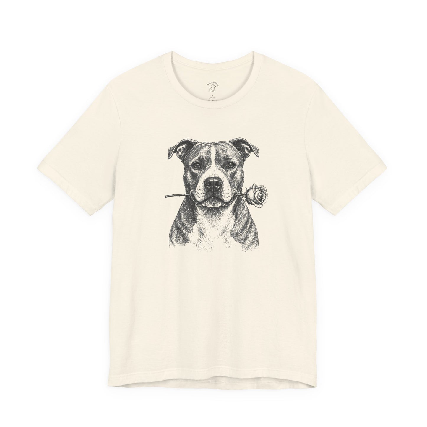 American Staffordshire Terrier Rose Collection T-Shirt