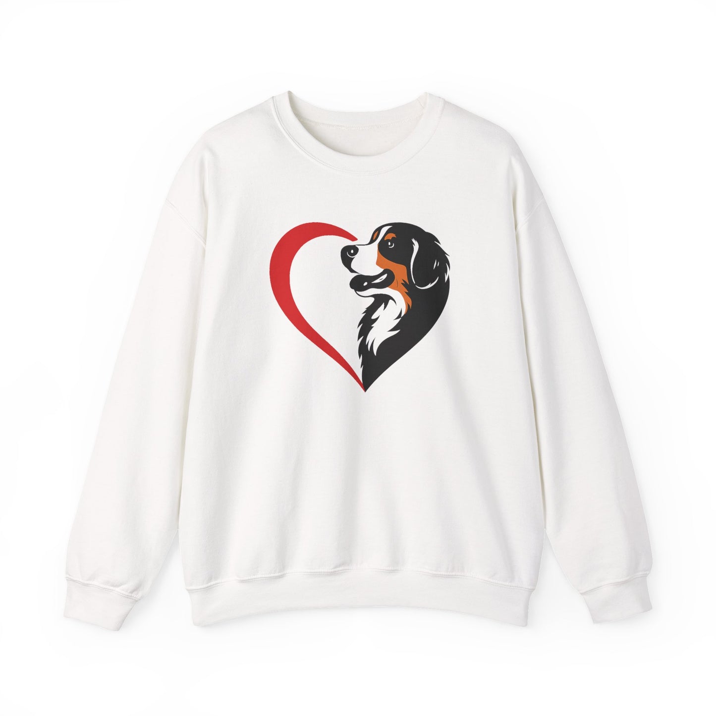 Bernese Mountain Dog Heart Sweatshirt