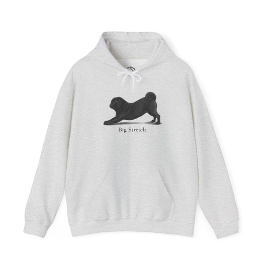 Big Stretch Black Pug - Hoodie