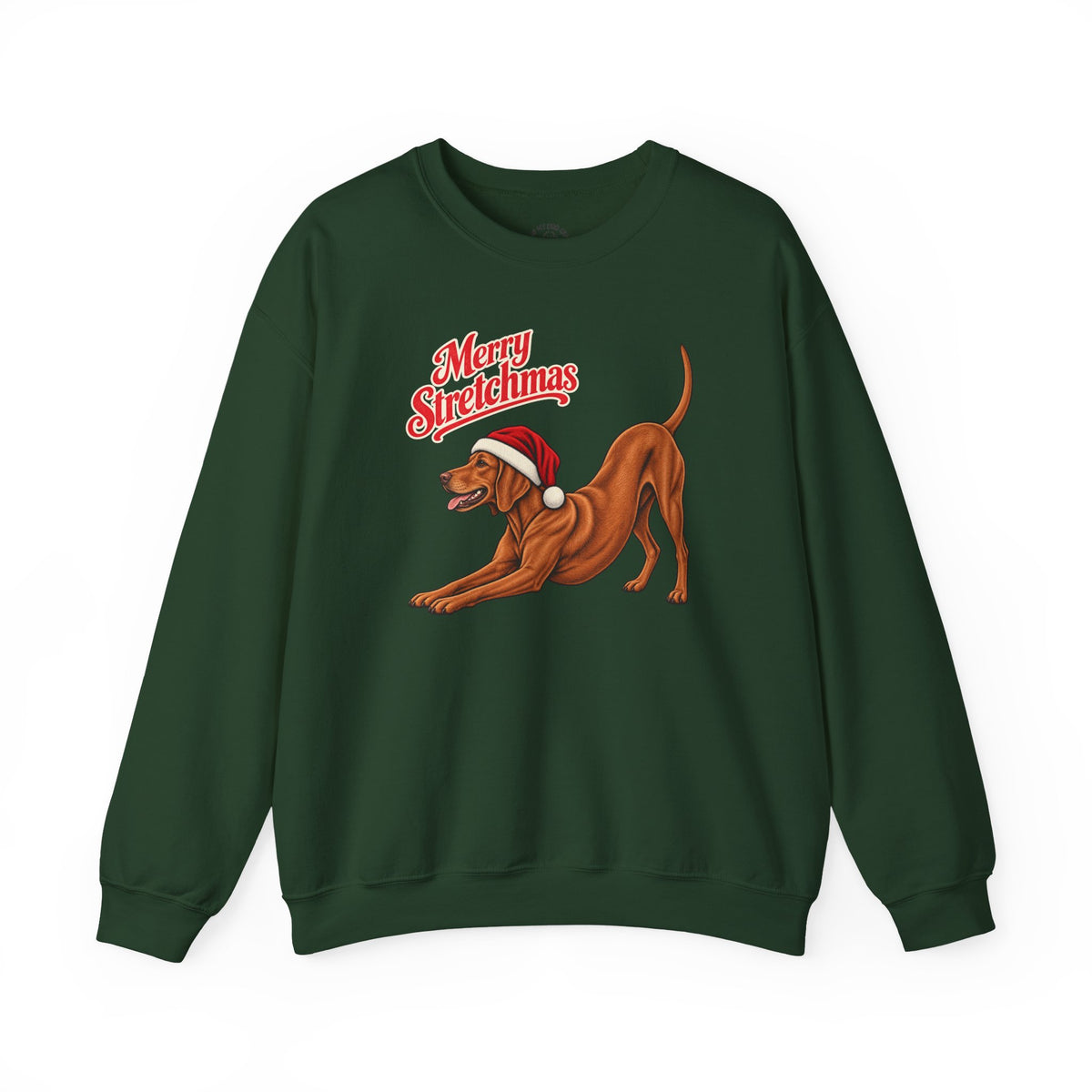 Vizsla Christmas Sweatshirt | Merry Stretchmas
