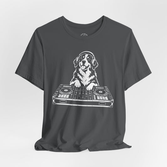 Bernese Mountain Dog DJ T-Shirt