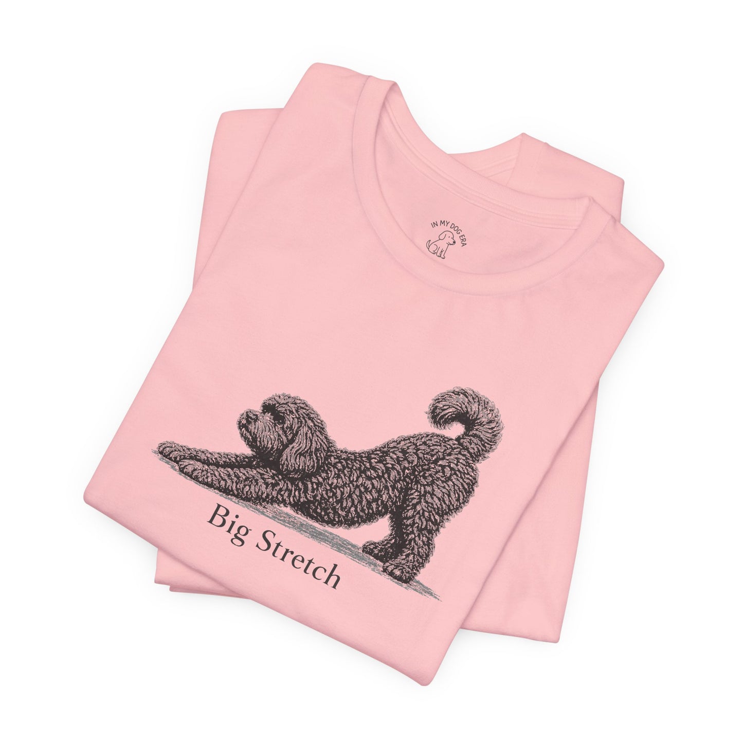 Big Stretch Black Cockapoo T-Shirt