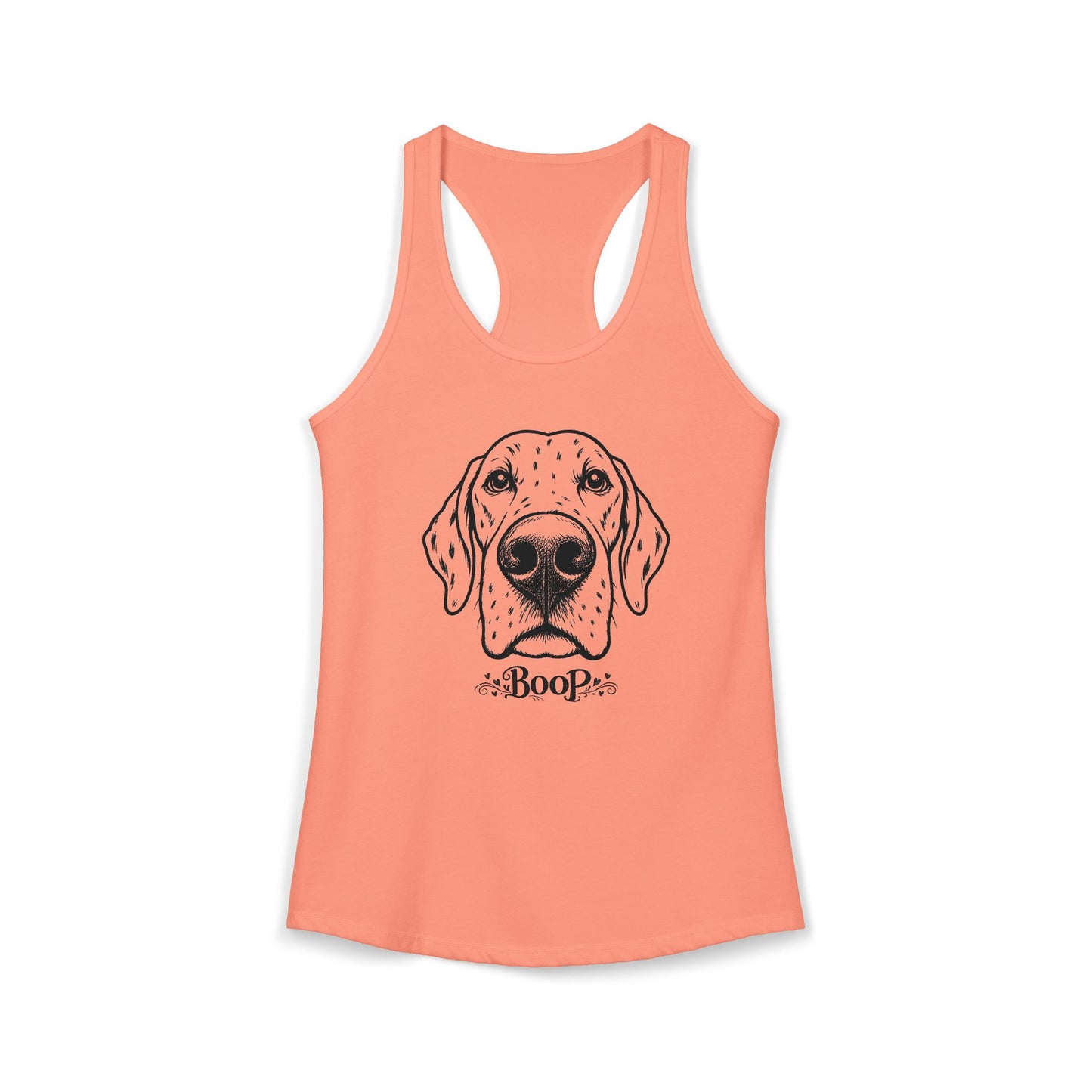 BOOP English Pointer - Women's Racerback Tanktop