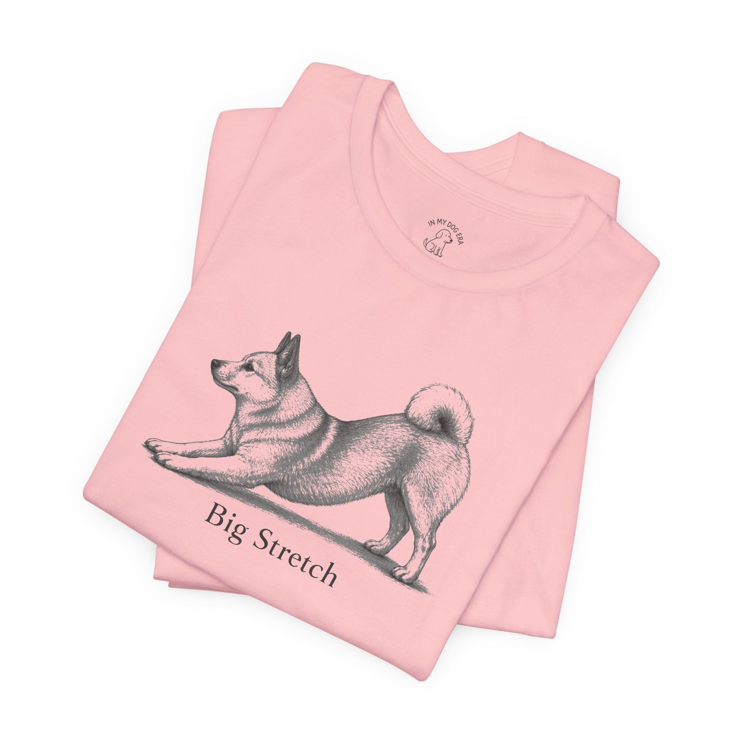 Big Stretch Norwegian Buhund T-Shirt