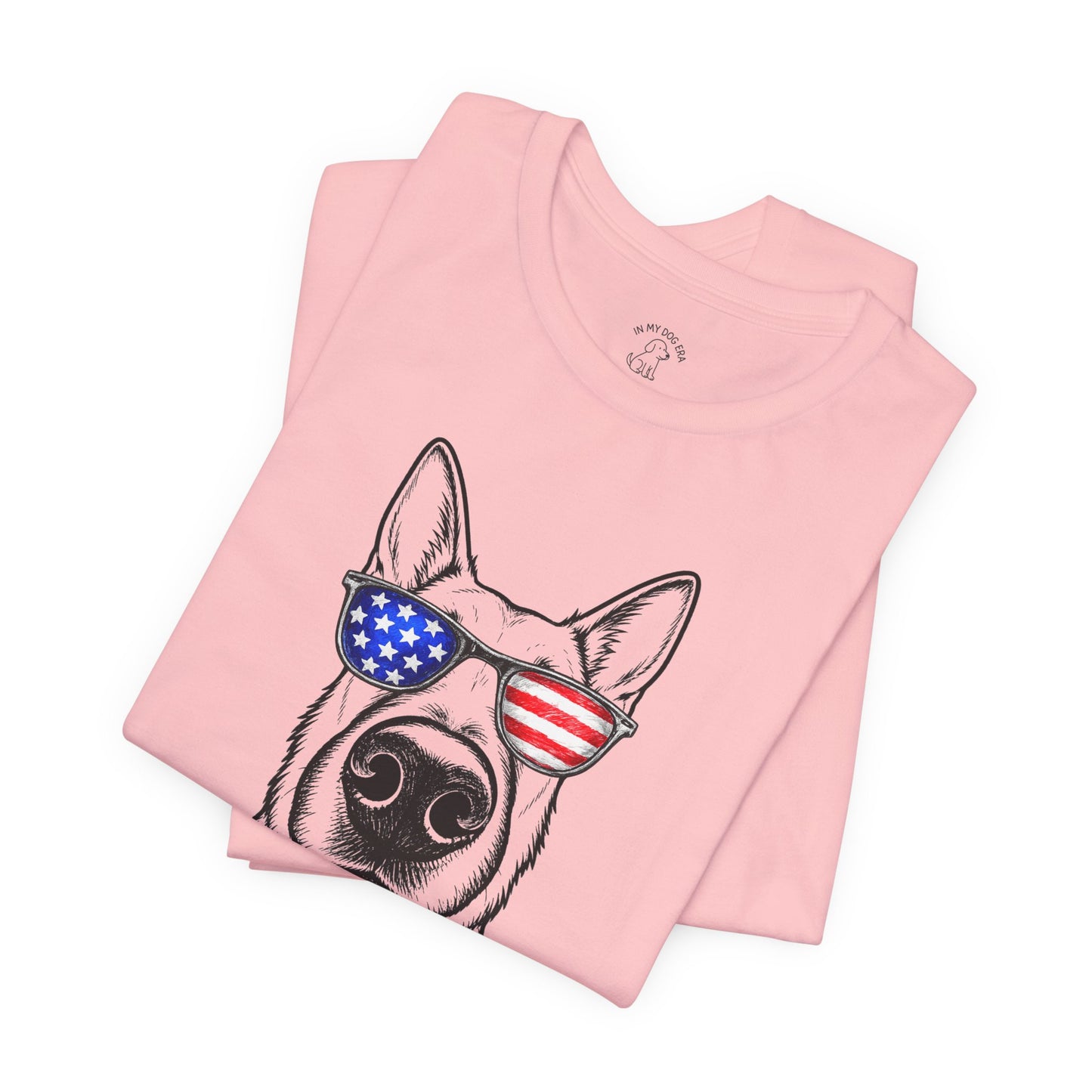 Red, White & BOOP Belgian Malinois T-Shirt
