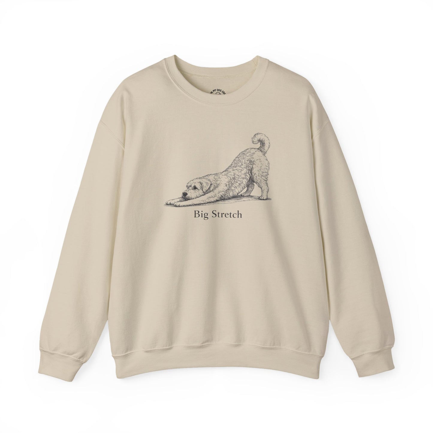 Big Stretch Wheaten Terrier Sweatshirt