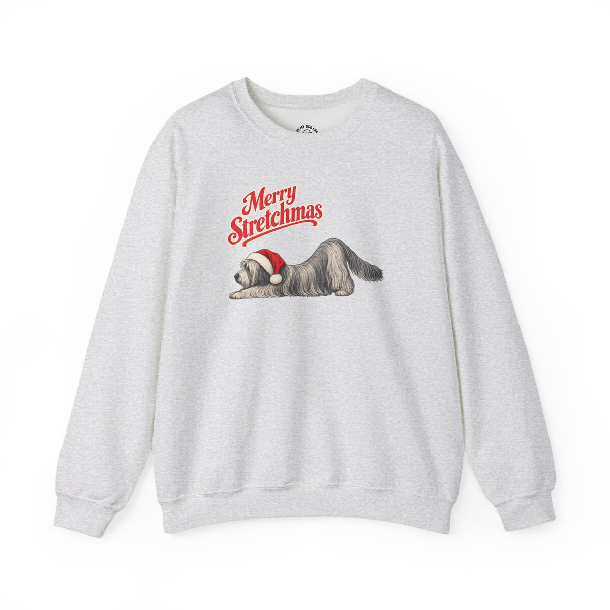 Skye Terrier Christmas Sweatshirt | Merry Stretchmas