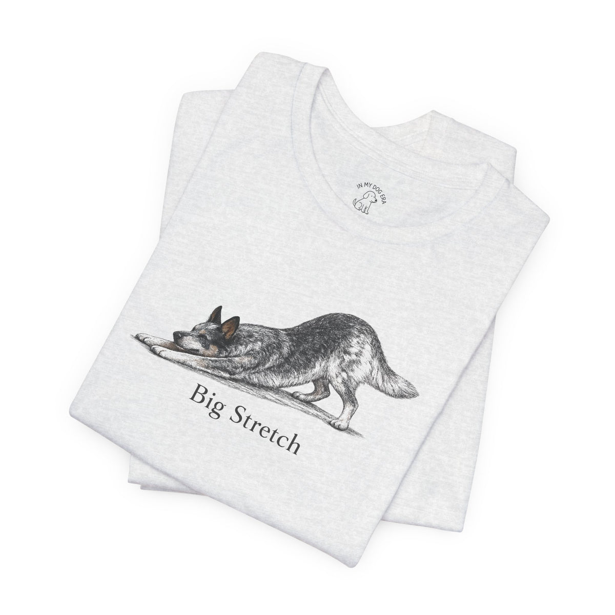 Big Stretch Australian Cattle Dog T-Shirt (Blue Heeler)