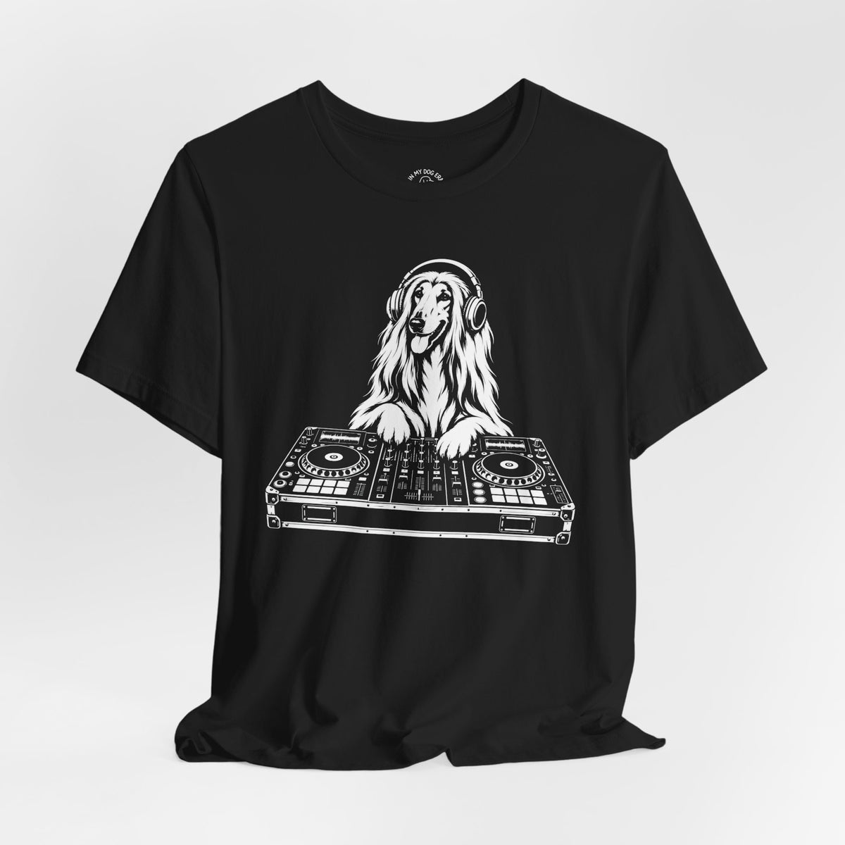 Afghan Hound DJ T-Shirt