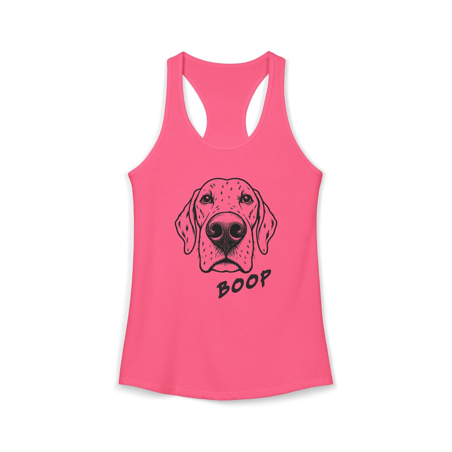 BOOP Classic - English Pointer - Women's Racerback Tanktop