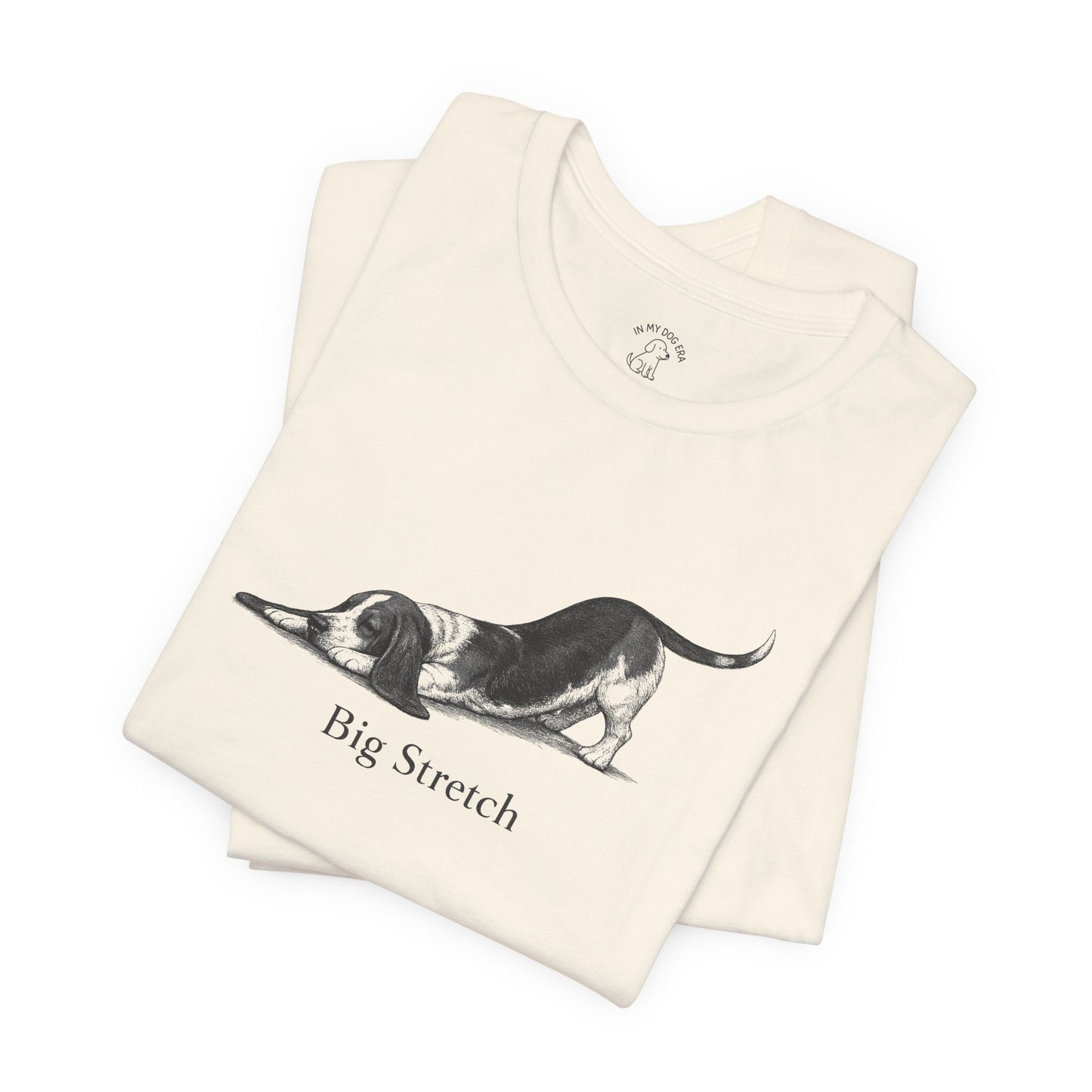 Big Stretch Basset Hound T-Shirt