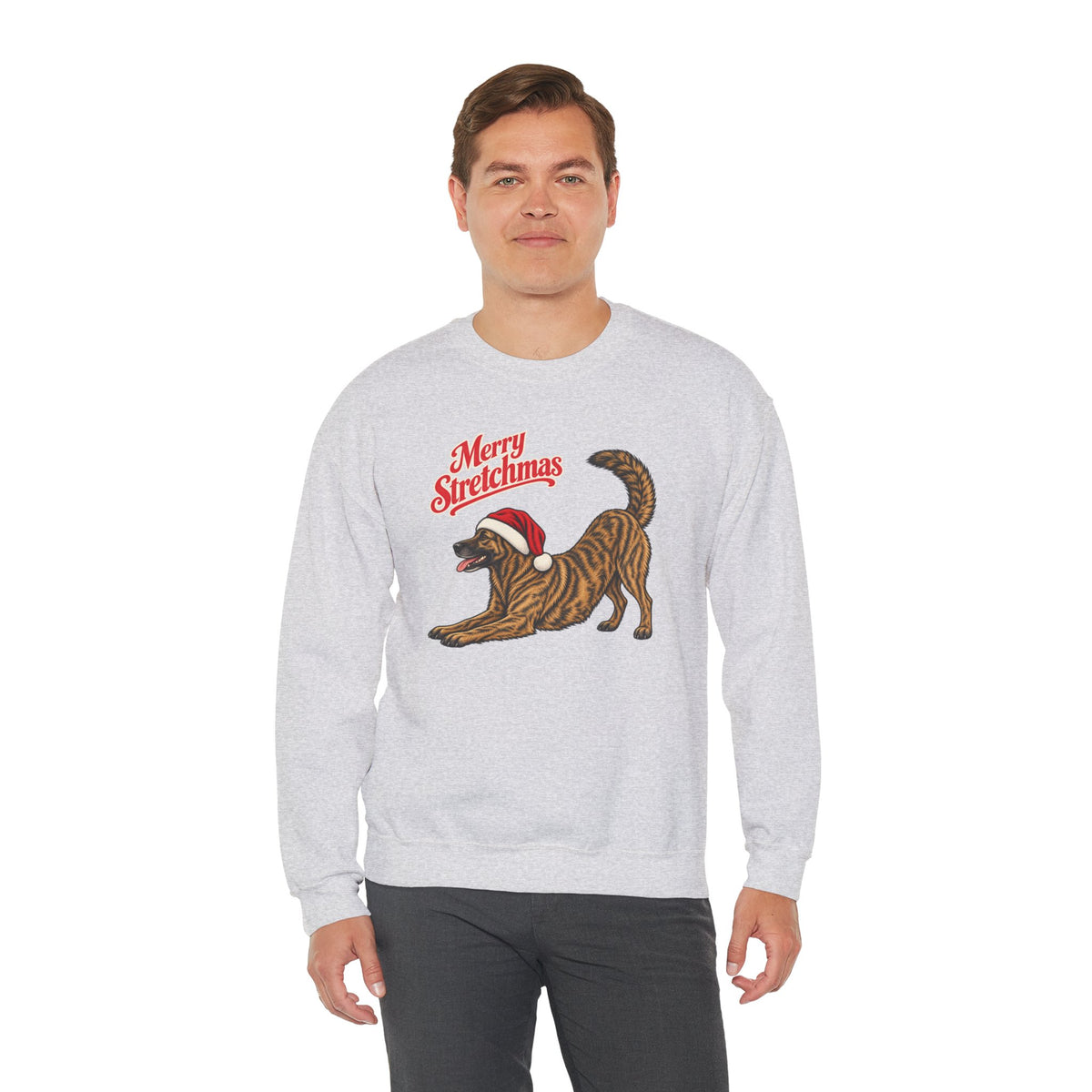 Dutch Shepherd Christmas Sweatshirt | Merry Stretchmas