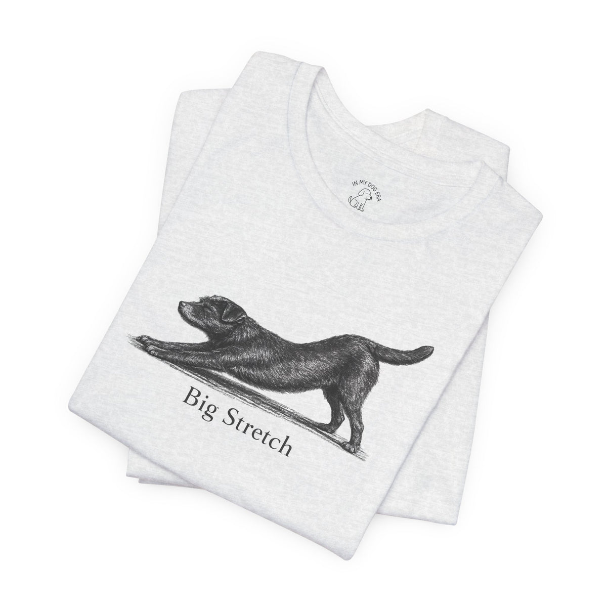 Big Stretch Patterdale Terrier T-Shirt