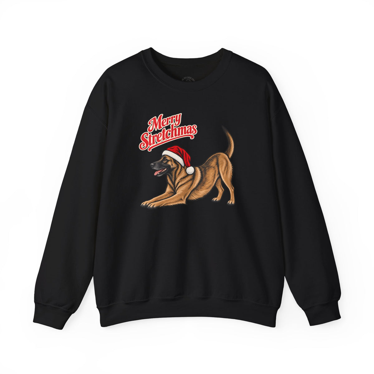 Belgian Malinois Christmas Sweatshirt | Merry Stretchmas