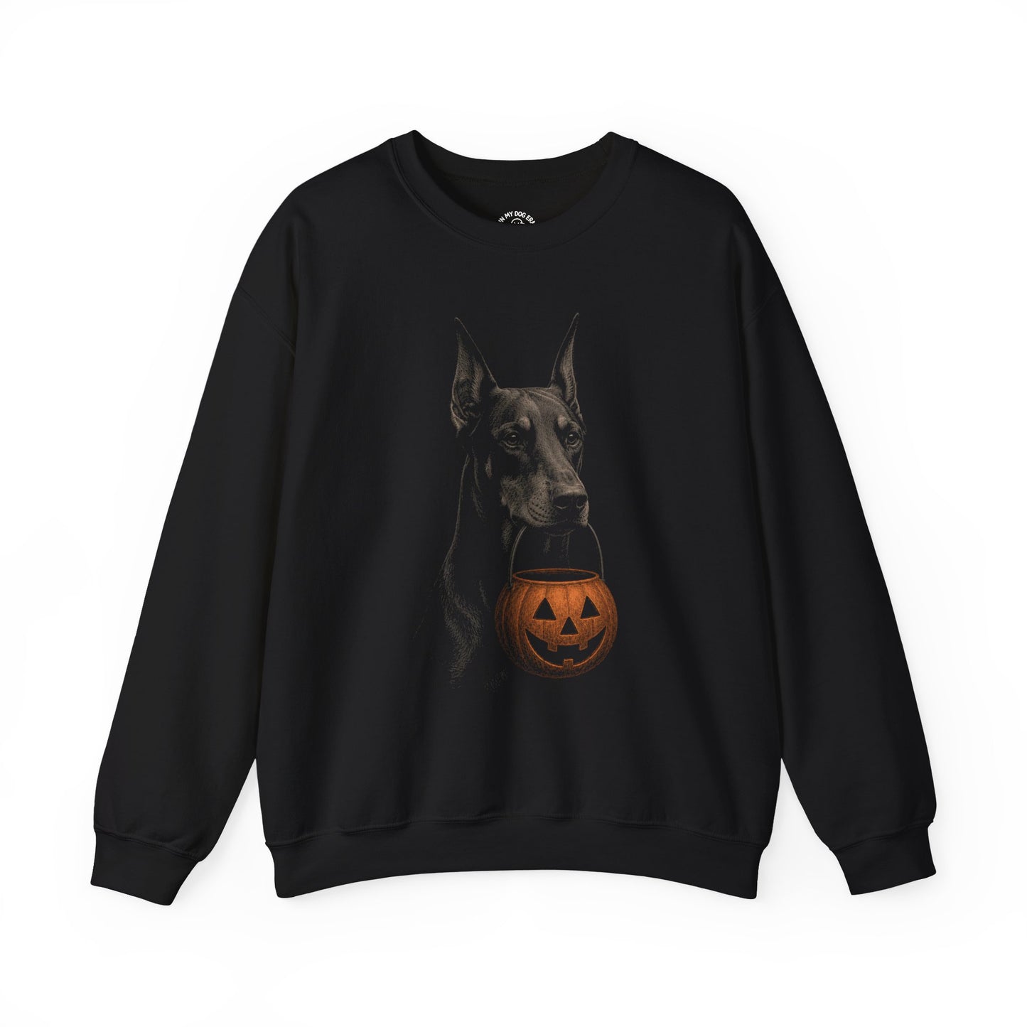 Doberman Halloween Sweatshirt – Boop or Treat