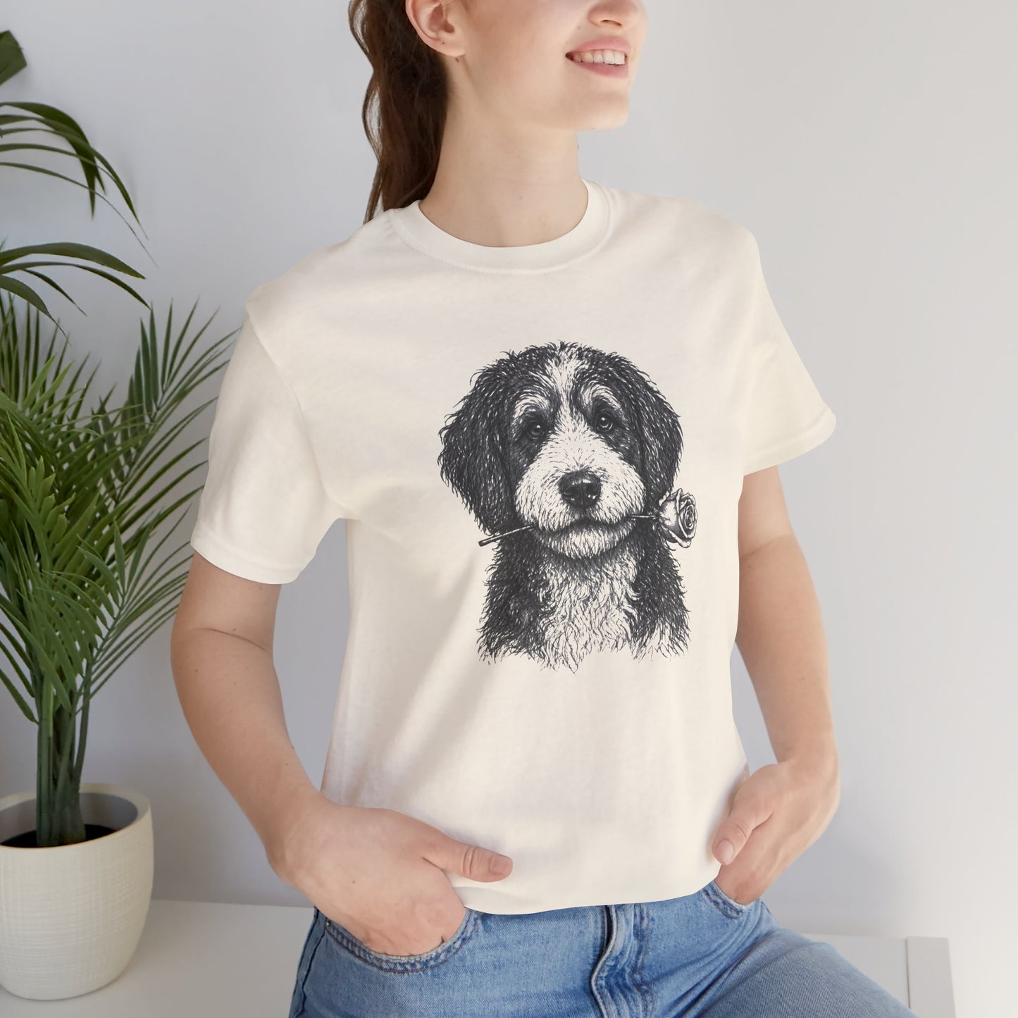 Bernedoodle Rose Collection T-Shirt