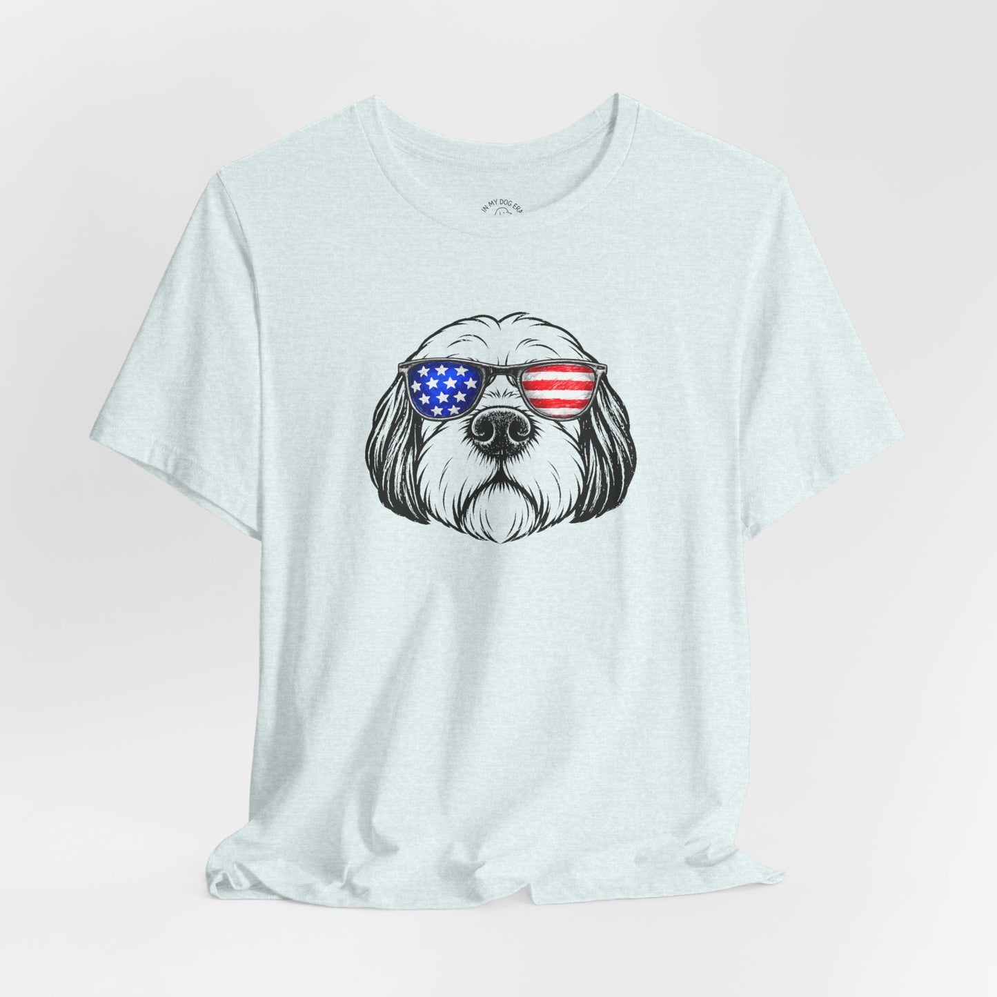 Red, White & BOOP Shih Tzu T-Shirt
