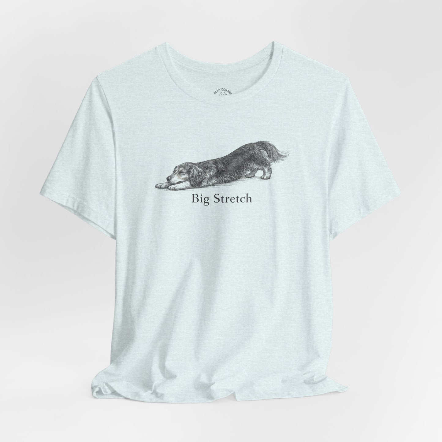 Big Stretch Long-Haired Dachshund T-Shirt
