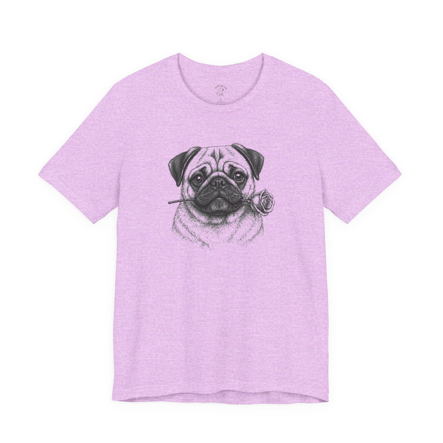 Pug Rose Collection T-Shirt