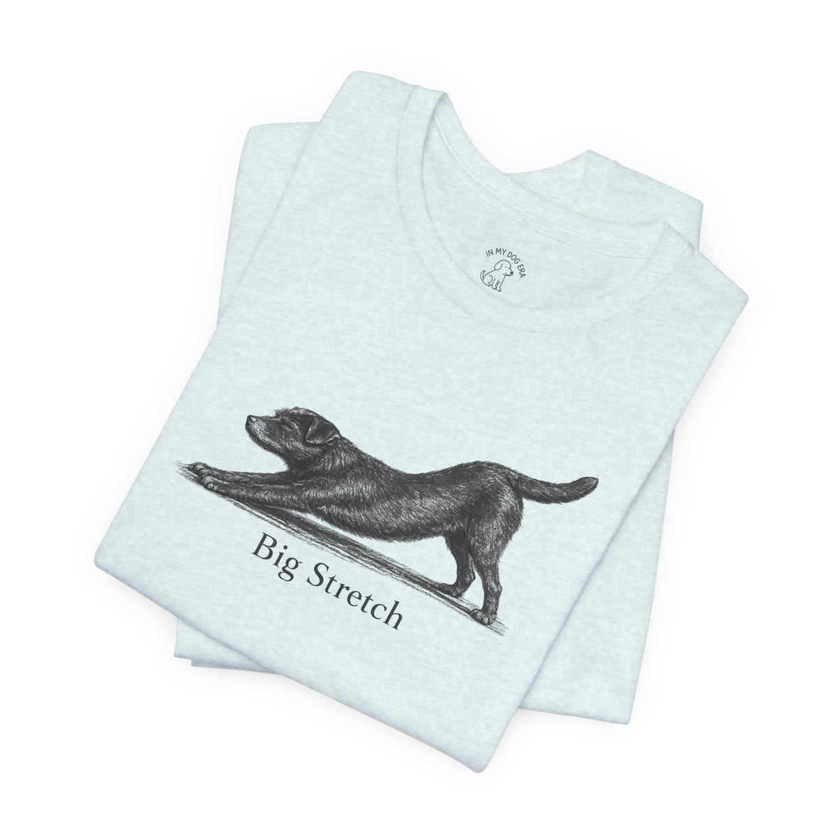 Big Stretch Patterdale Terrier T-Shirt