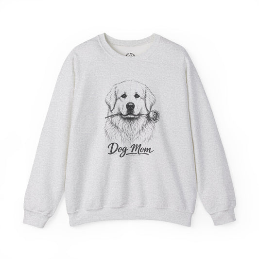 Great Pyrenees Dog Mom Sweatshirt (Rose Collection)