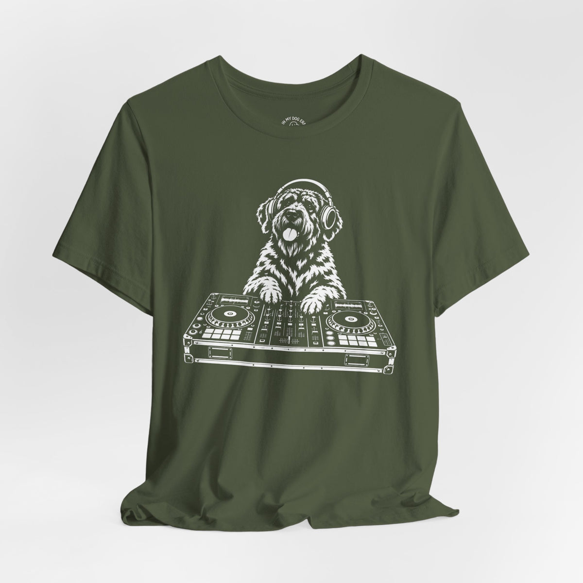 Black Russian Terrier DJ T-Shirt