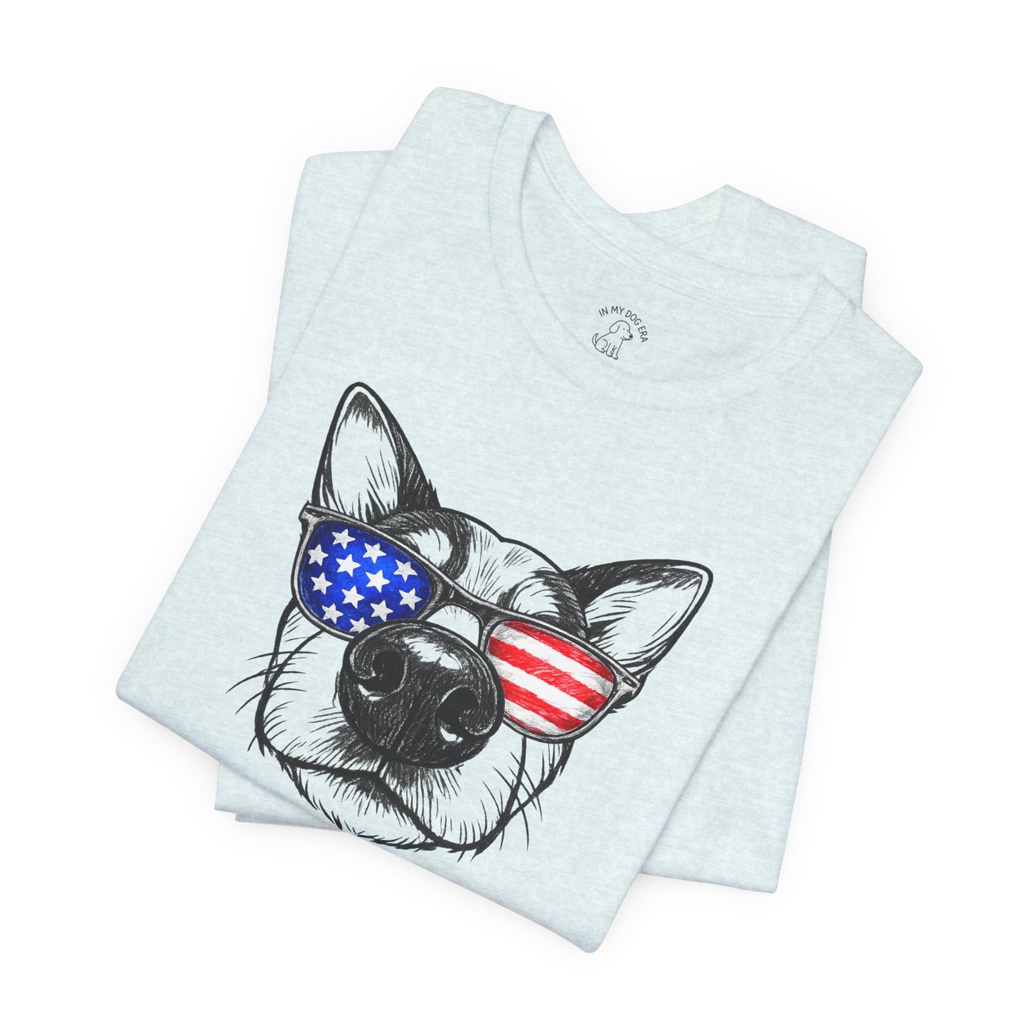 Red, White & BOOP Australian Cattle Dog T-Shirt