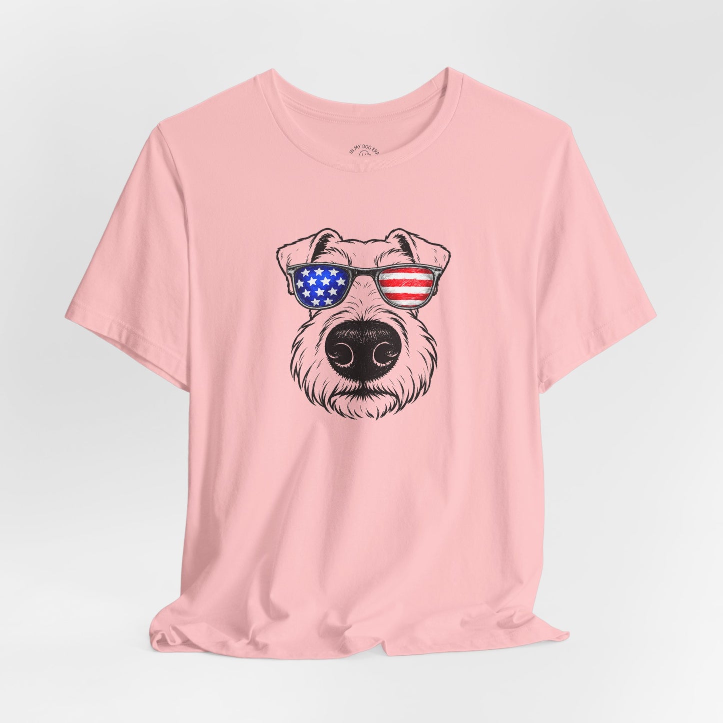 Red, White & BOOP Airedale Terrier T-Shirt