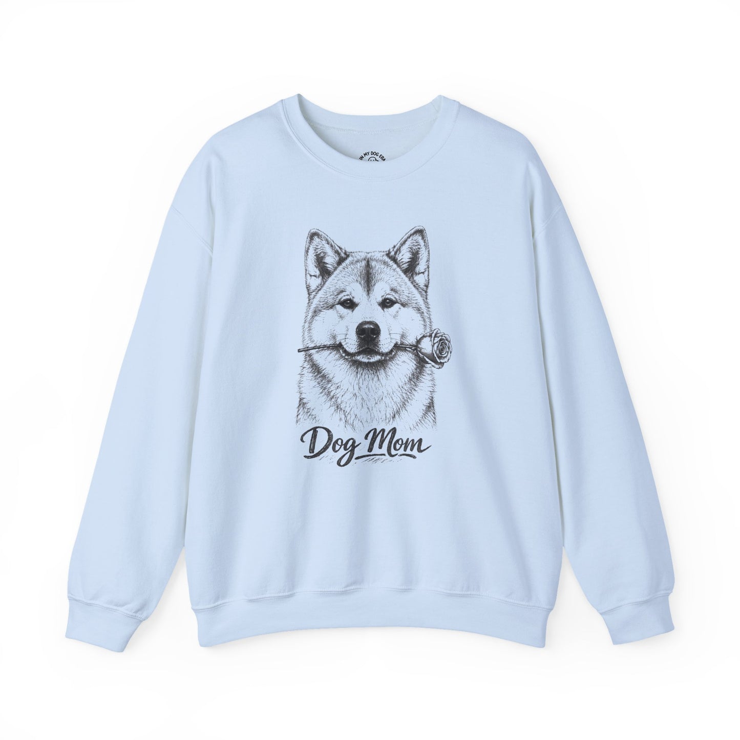 Akita Dog Mom Sweatshirt (Rose Collection)