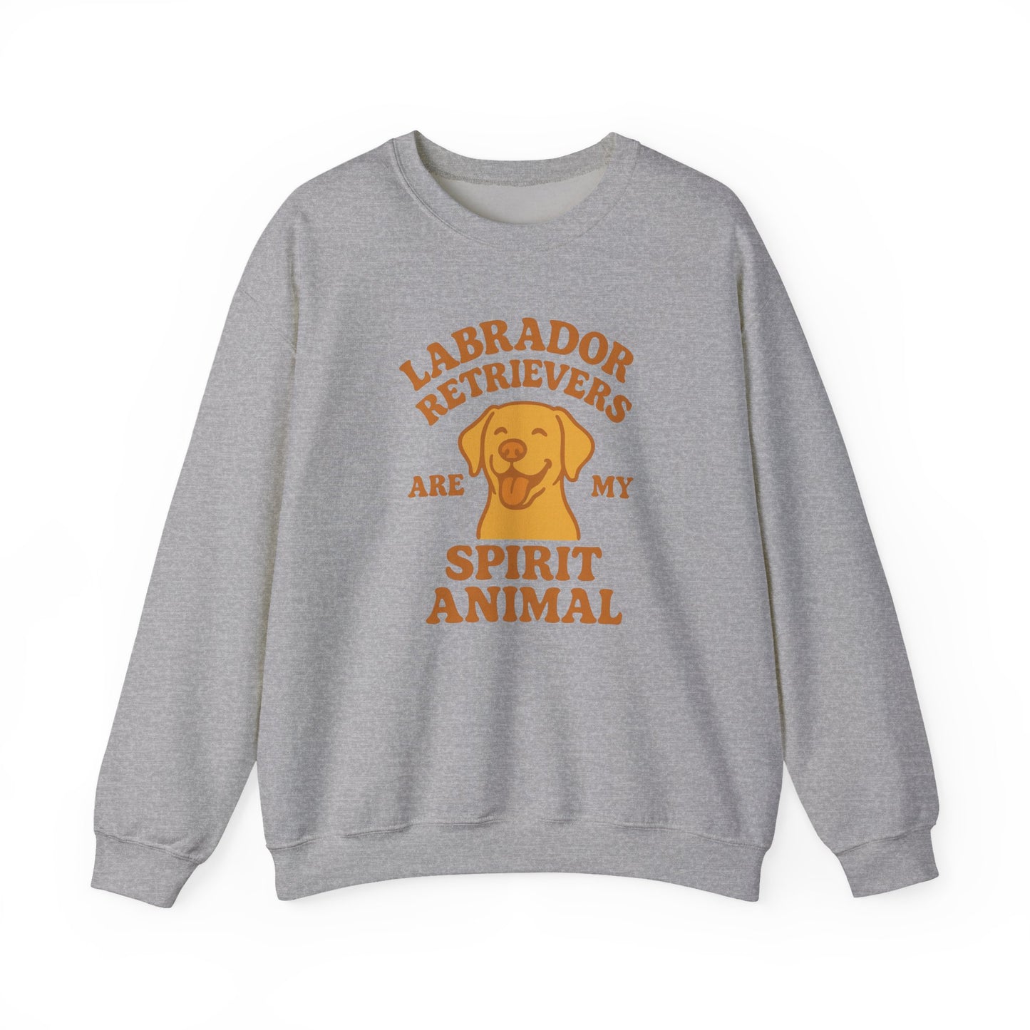 Yellow Lab Labrador Retrievers Are My Spirit Animal Sweatshirt