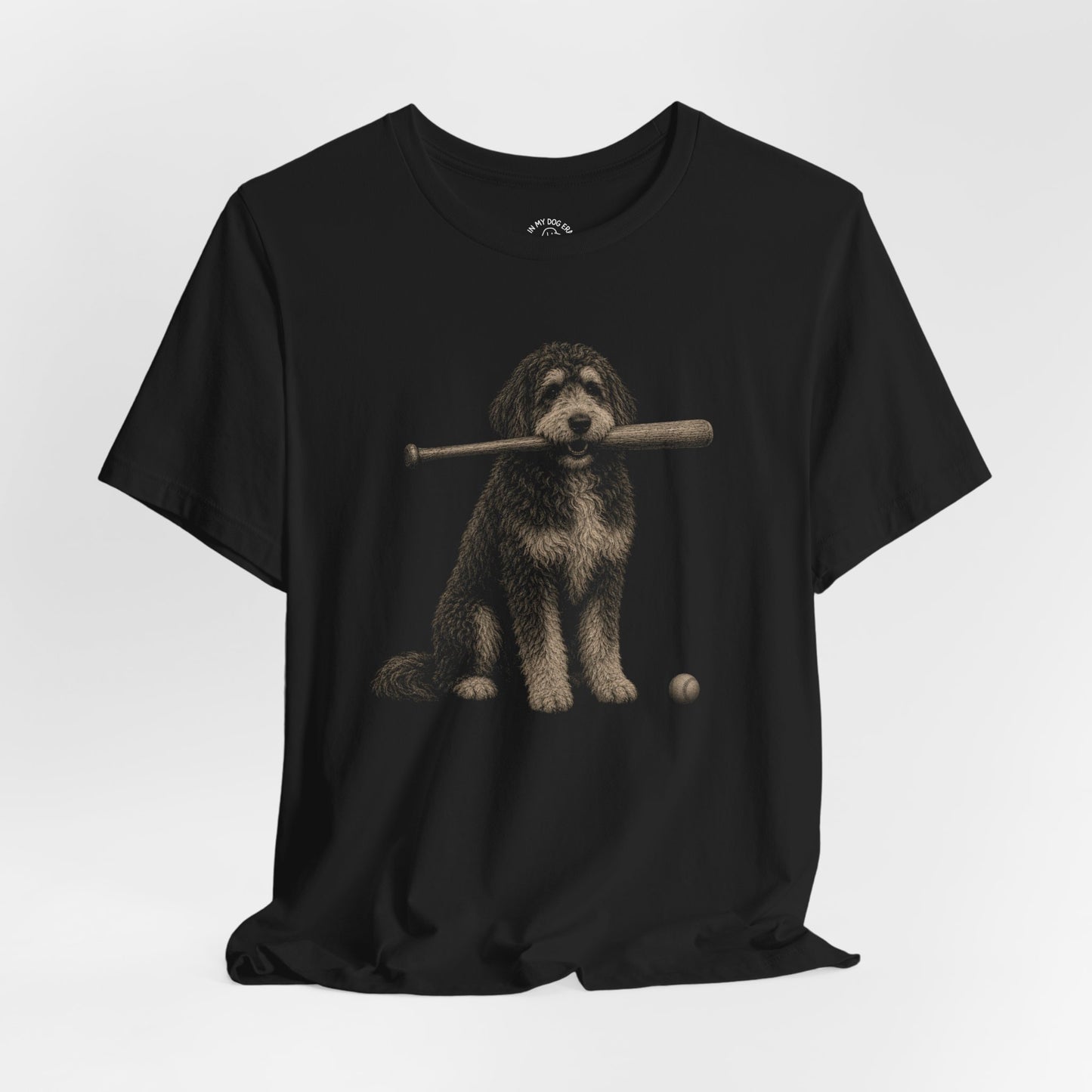 Bat Dog Bernedoodle T-Shirt