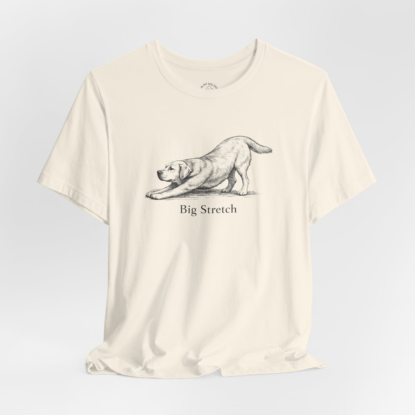 Big Stretch Yellow Labrador Retriever T-Shirt