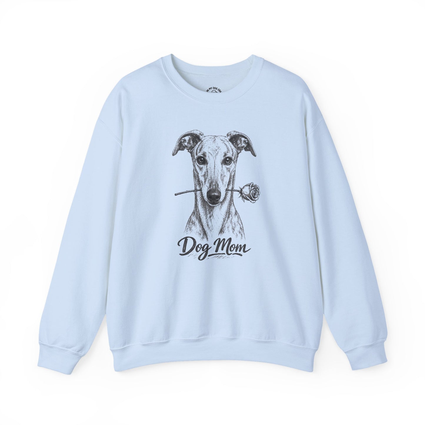 Greyhound Dog Mom Sweatshirt (Rose Collection)