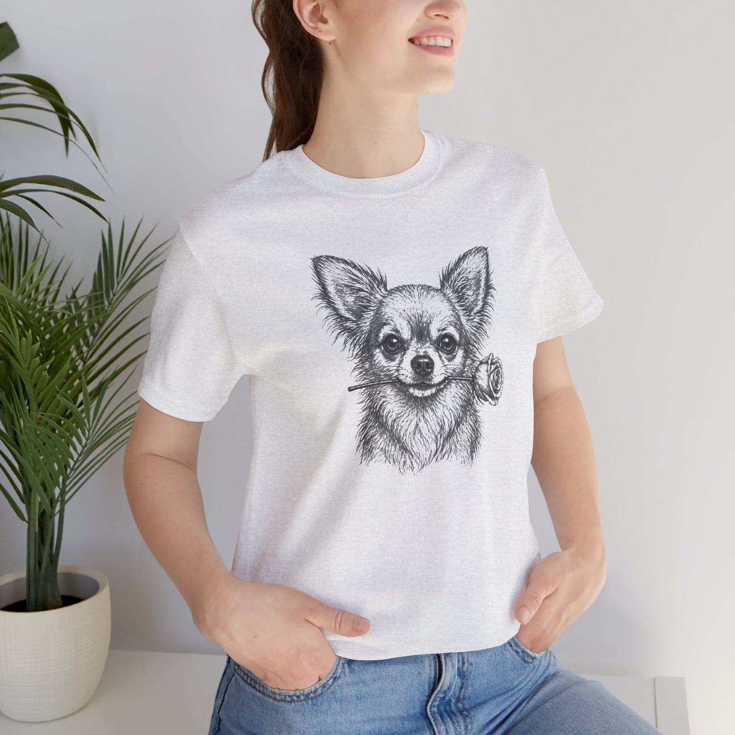 Chihuahua Rose Collection T-Shirt