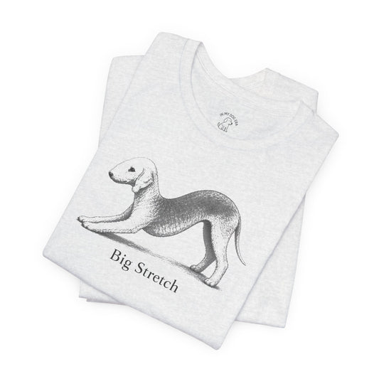 Big Stretch Bedlington Terrier T-Shirt