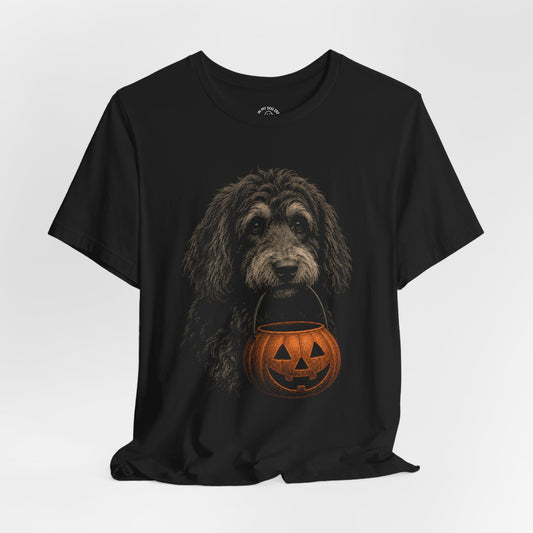 Bernedoodle Halloween T-Shirt – Boop or Treat