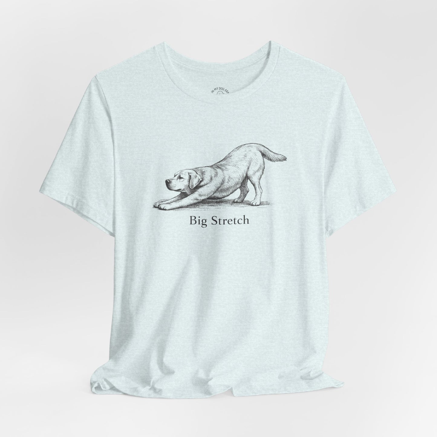 Big Stretch Yellow Labrador Retriever T-Shirt