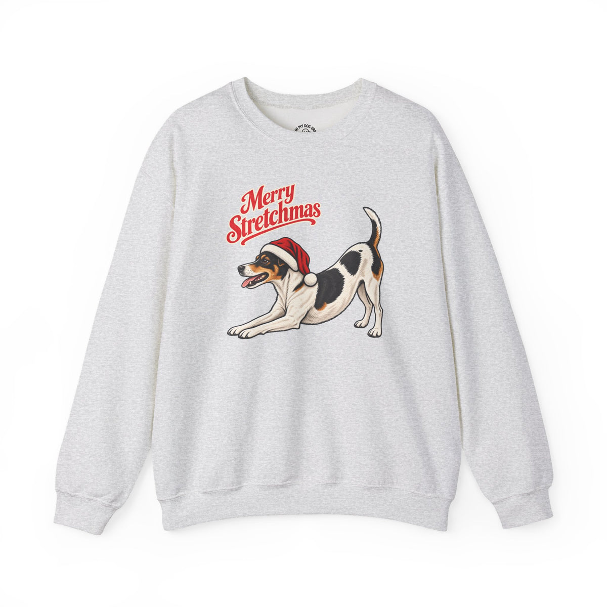 Rat Terrier Christmas Sweatshirt | Merry Stretchmas