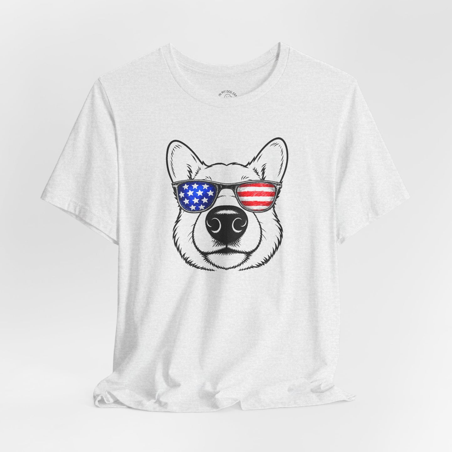 Red, White & BOOP Corgi T-Shirt