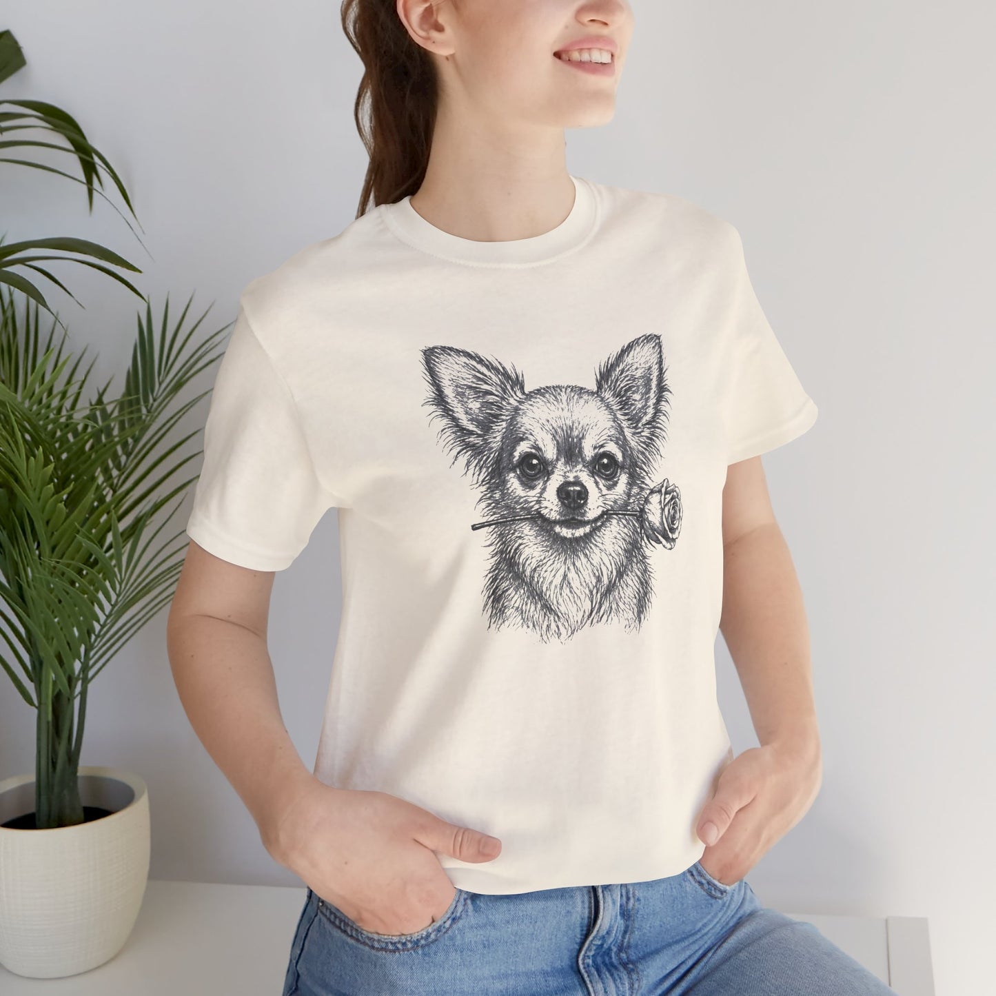 Chihuahua Rose Collection T-Shirt
