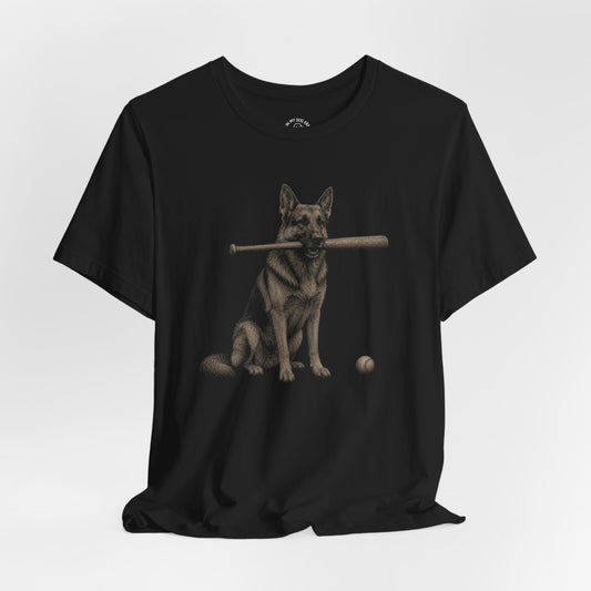 Bat Dog German Shepherd T-Shirt