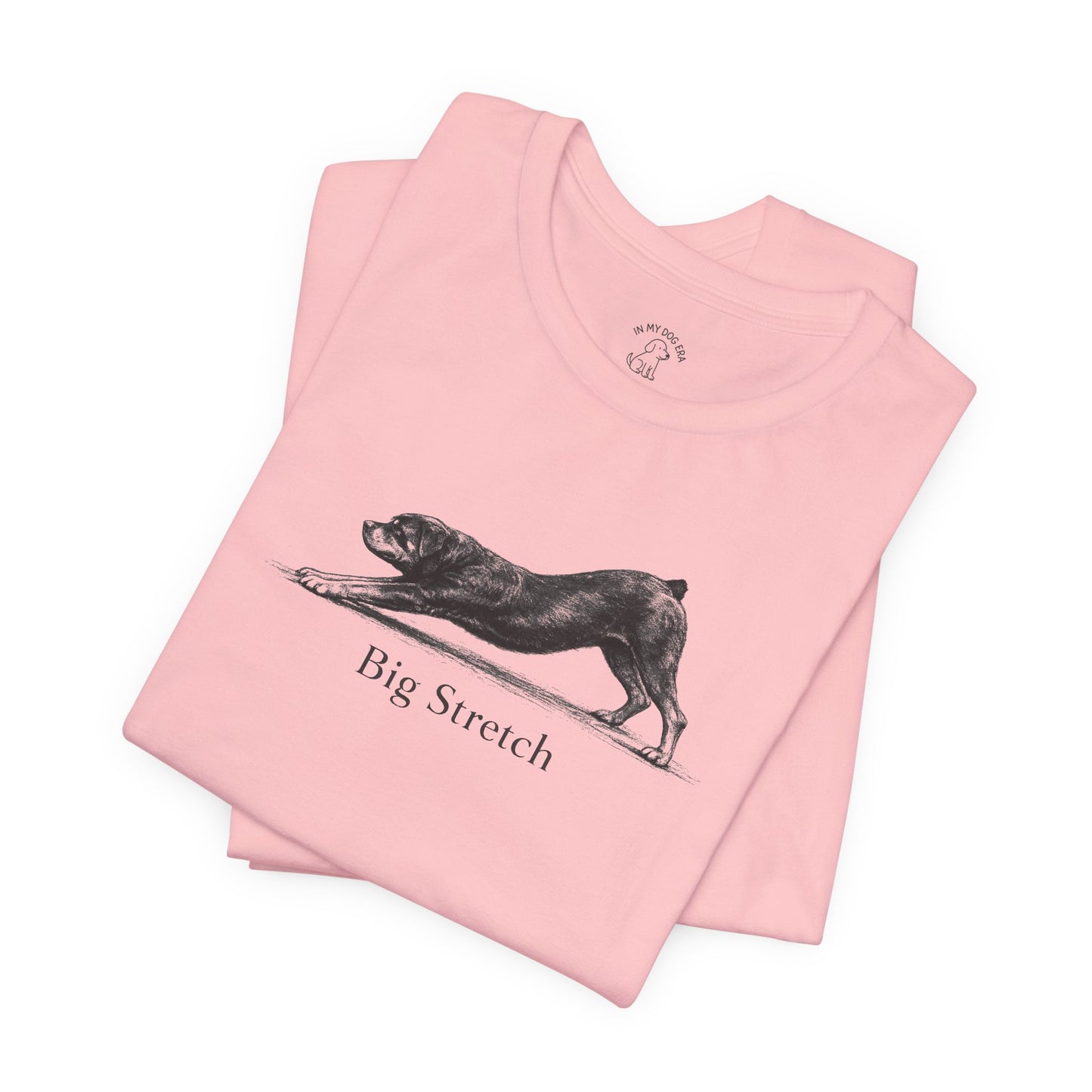 Big Stretch Rottweiler (Docked Tail) T-Shirt