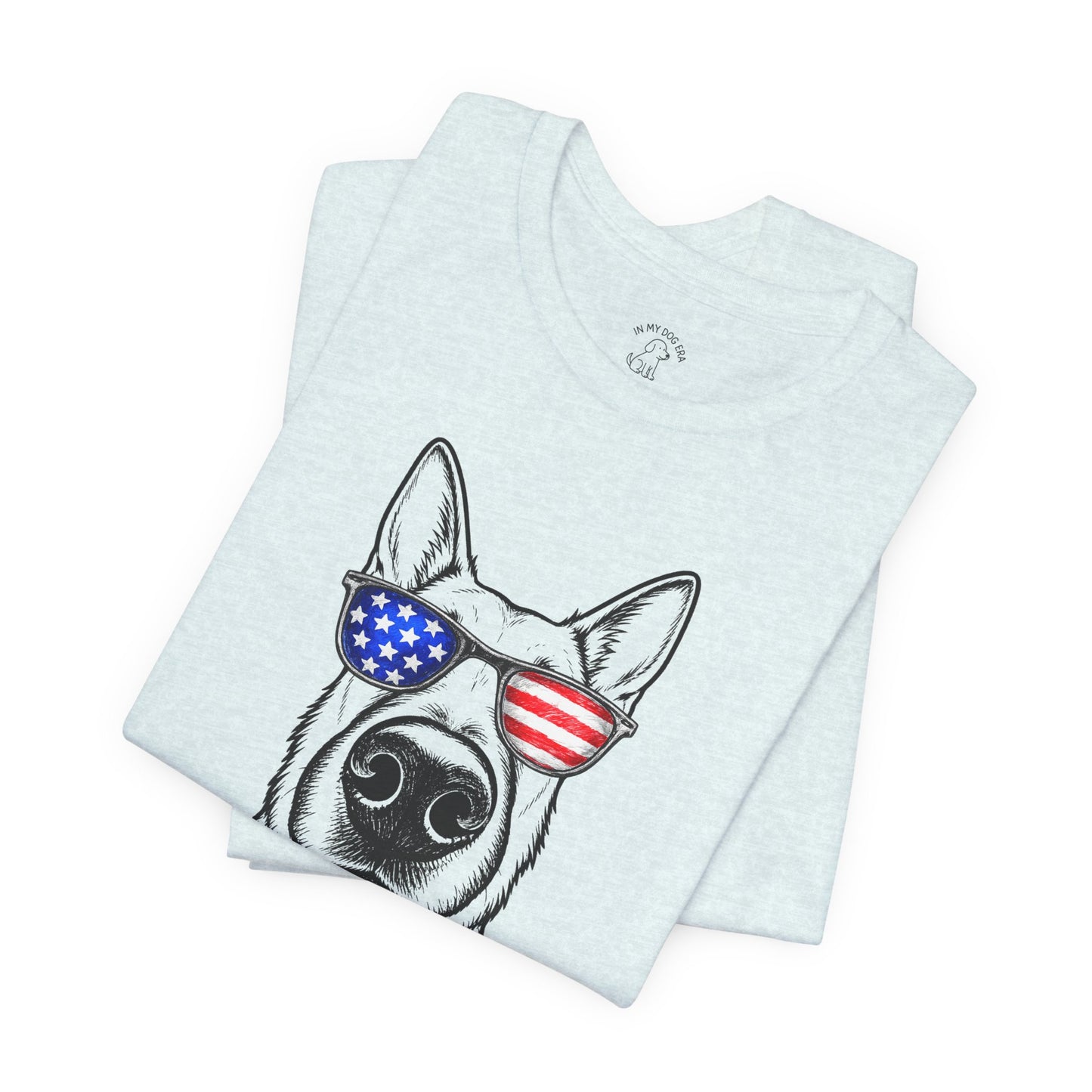Red, White & BOOP Belgian Malinois T-Shirt