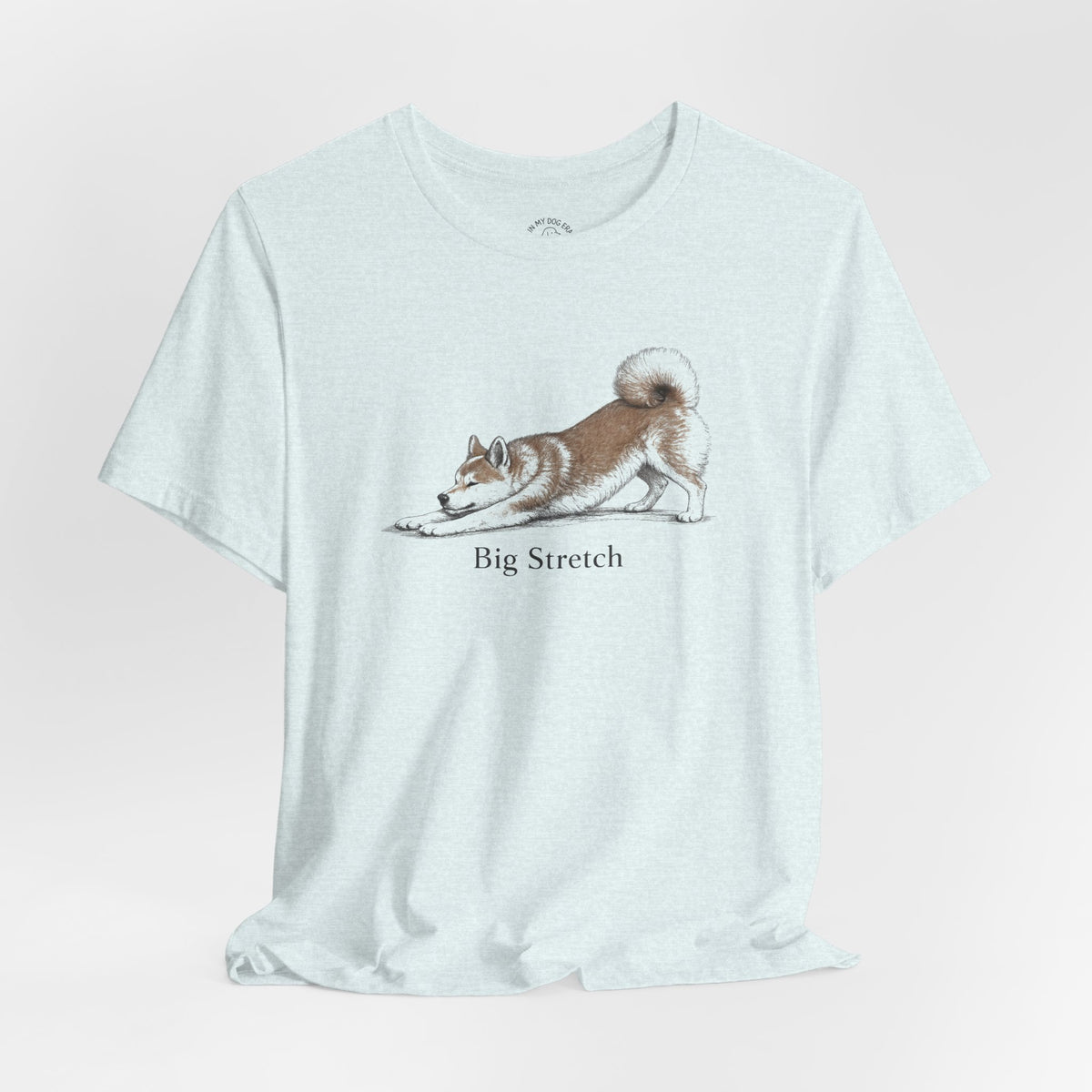 Big Stretch Shiba Inu T-Shirt