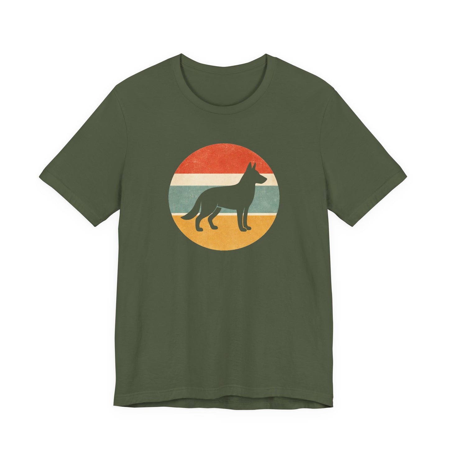 German Shepherd Vintage Retro T-Shirt