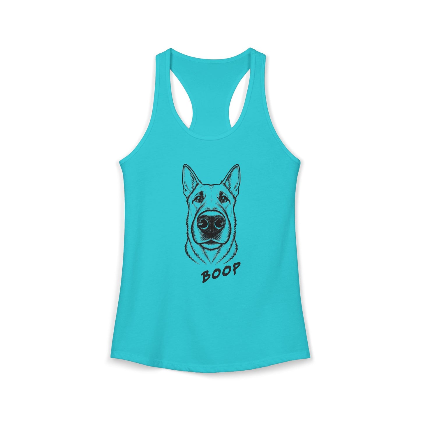 BOOP Classic - Belgian Malinois - Women's Racerback Tanktop